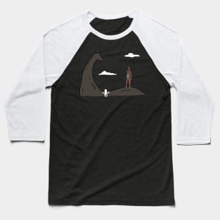 Sassy the Sasquatch Baseball T-Shirt